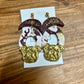 Gold State Earrings