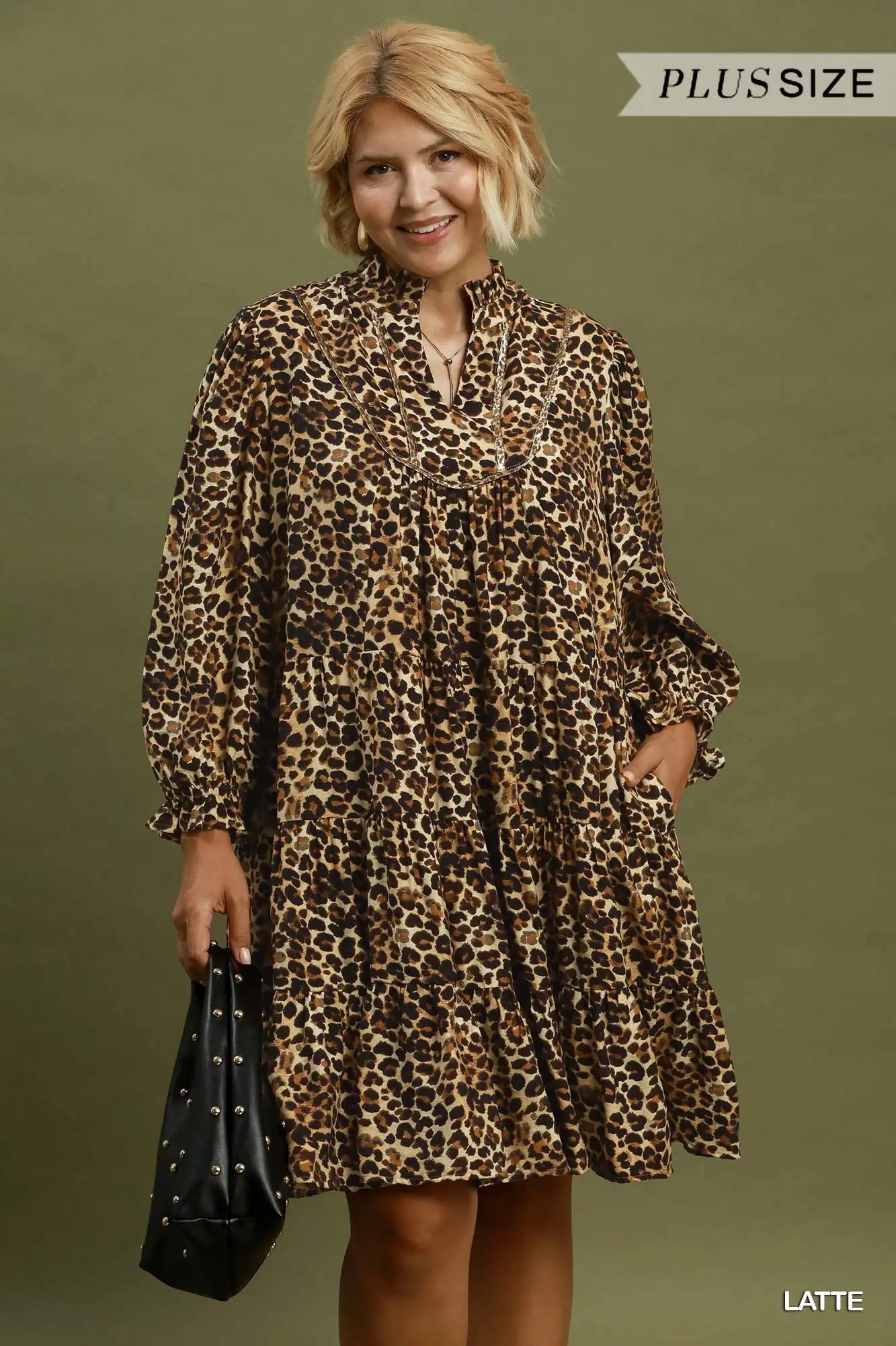 Leopard Long Sleeve Dress