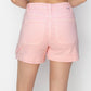 Pink High Rise Shorts