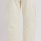 Ivory Relaxed Barrel Jeans