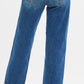 Mid Rise Roll Up Jeans