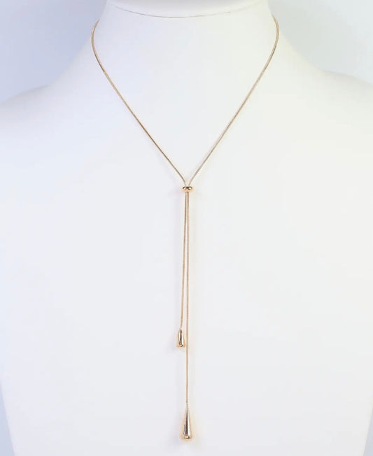 Gold Teardrop Earrings