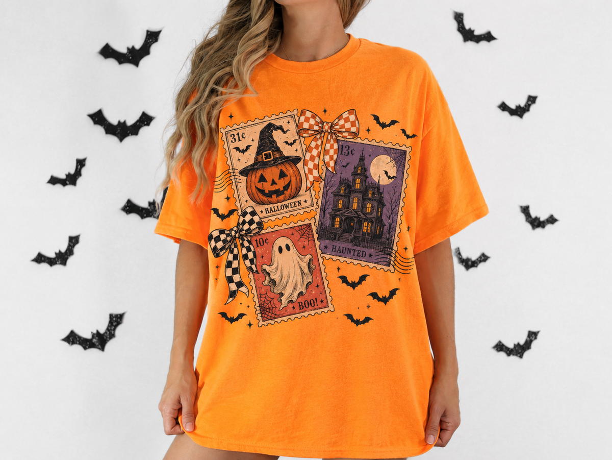 Halloween Stamp Graphic Tee