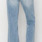 Ankle Flare Pocket Jeans