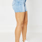 Light Denim High Waist Shorts