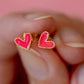 Heart Studs