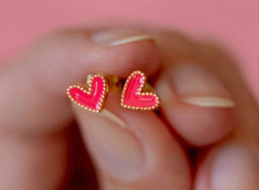 Heart Studs