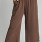 Linen Frayed Pants