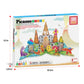 PicassoTiles 38pc Dinosaur Theme Magnetic Tile Building Set