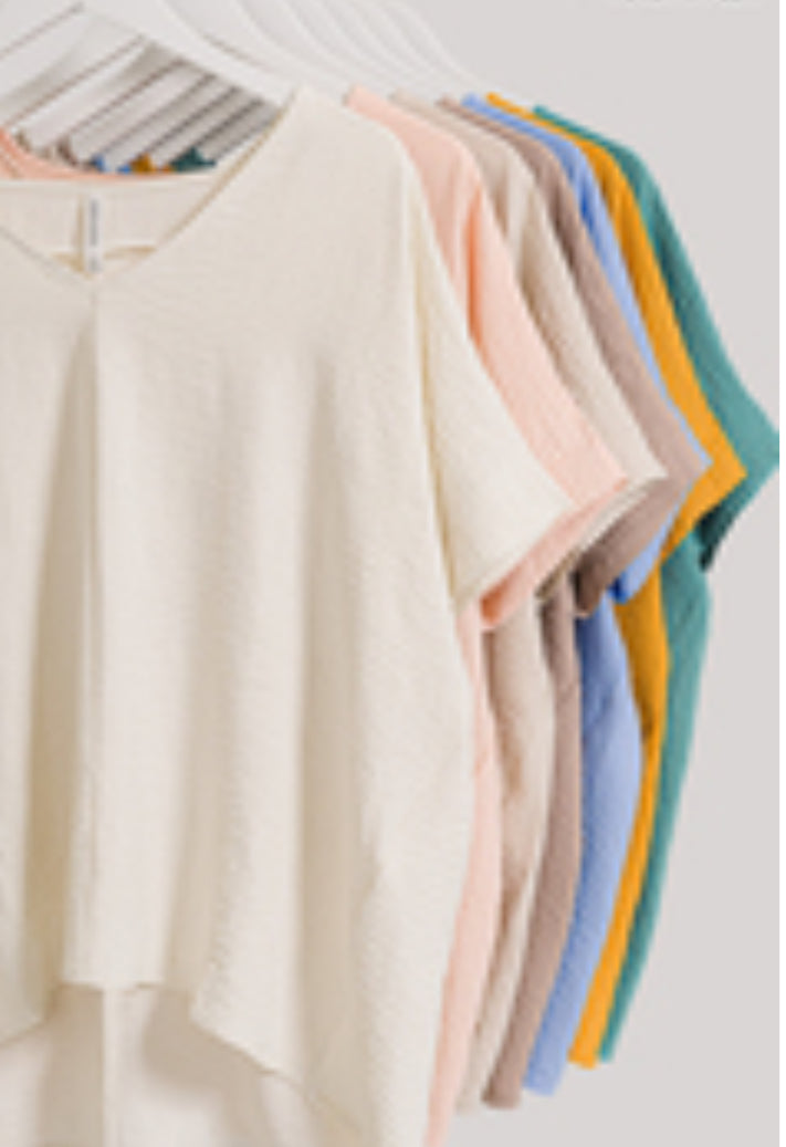 Mauve Woven Top