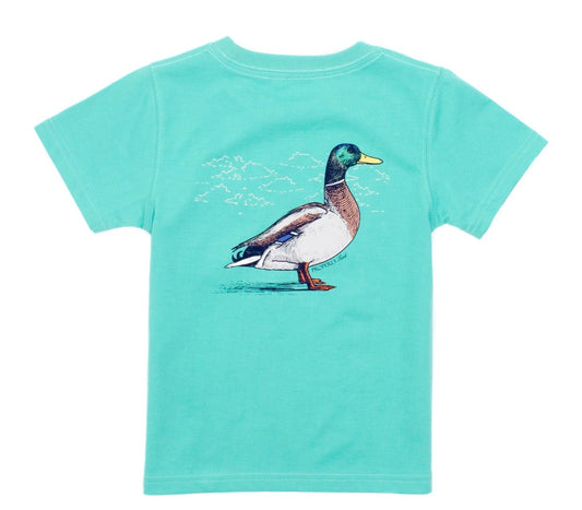 Boys Soft Green Duck Tee