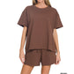 French Terry Shorts Set