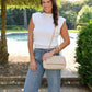 Leigh Quilted Crossbody Nude Quilted DQ