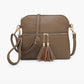 Tara Double Zip Crossbody Bag/Wristlet for Women