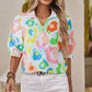 Leopard Print Colorful Top