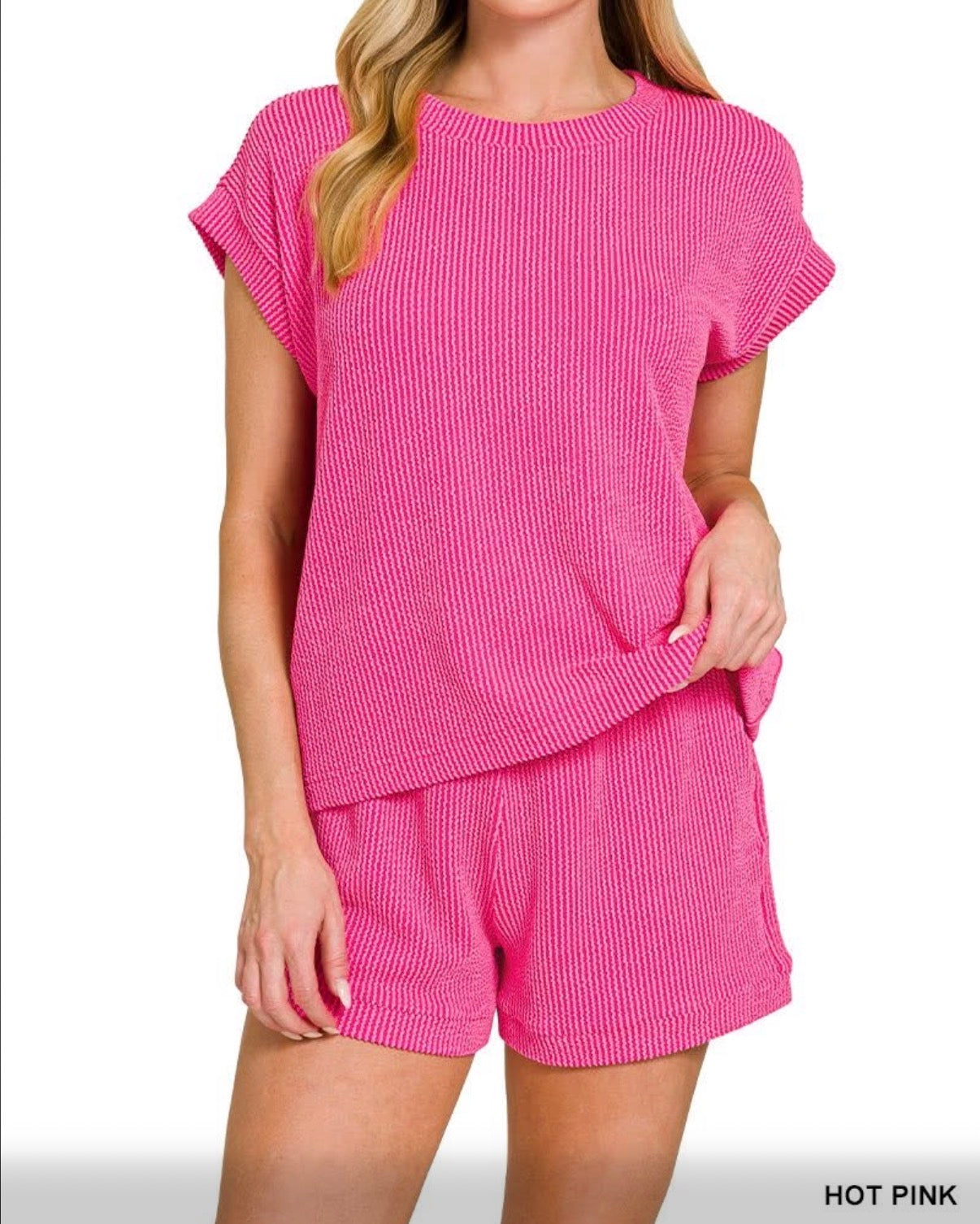 Ribbed Summer Set