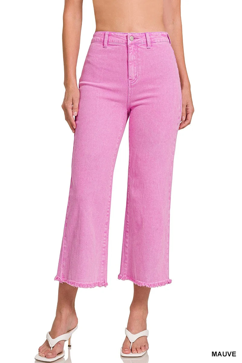 Acid Wash Summer Jeans