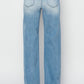 Medium Washed Straight Jeans