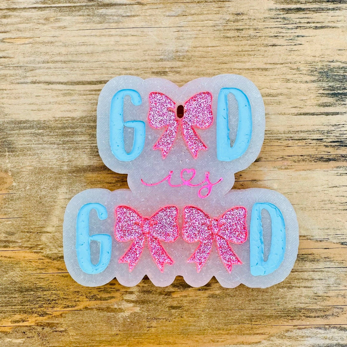 **Custom** “God is Good” Car Freshie