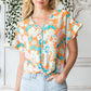 MULTI COLOR FLORAL TOP