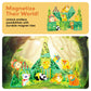 PicassoTiles 26 Piece Forest Animal Magnet Tile Set