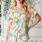 MULTI COLOR FLORAL TOP