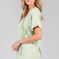 MINERAL WASH VINTAGE SEAM TEE