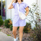 Lilac Flutter Sleeve Set
