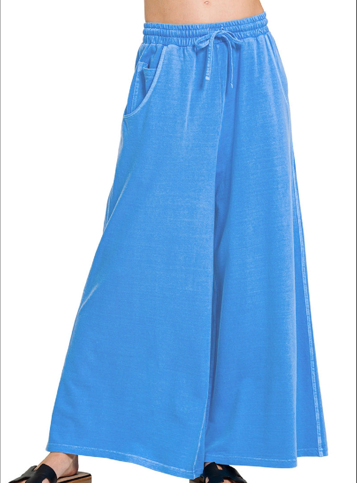 French Terry Drawstring Pants