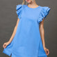French Terry Mini Dress