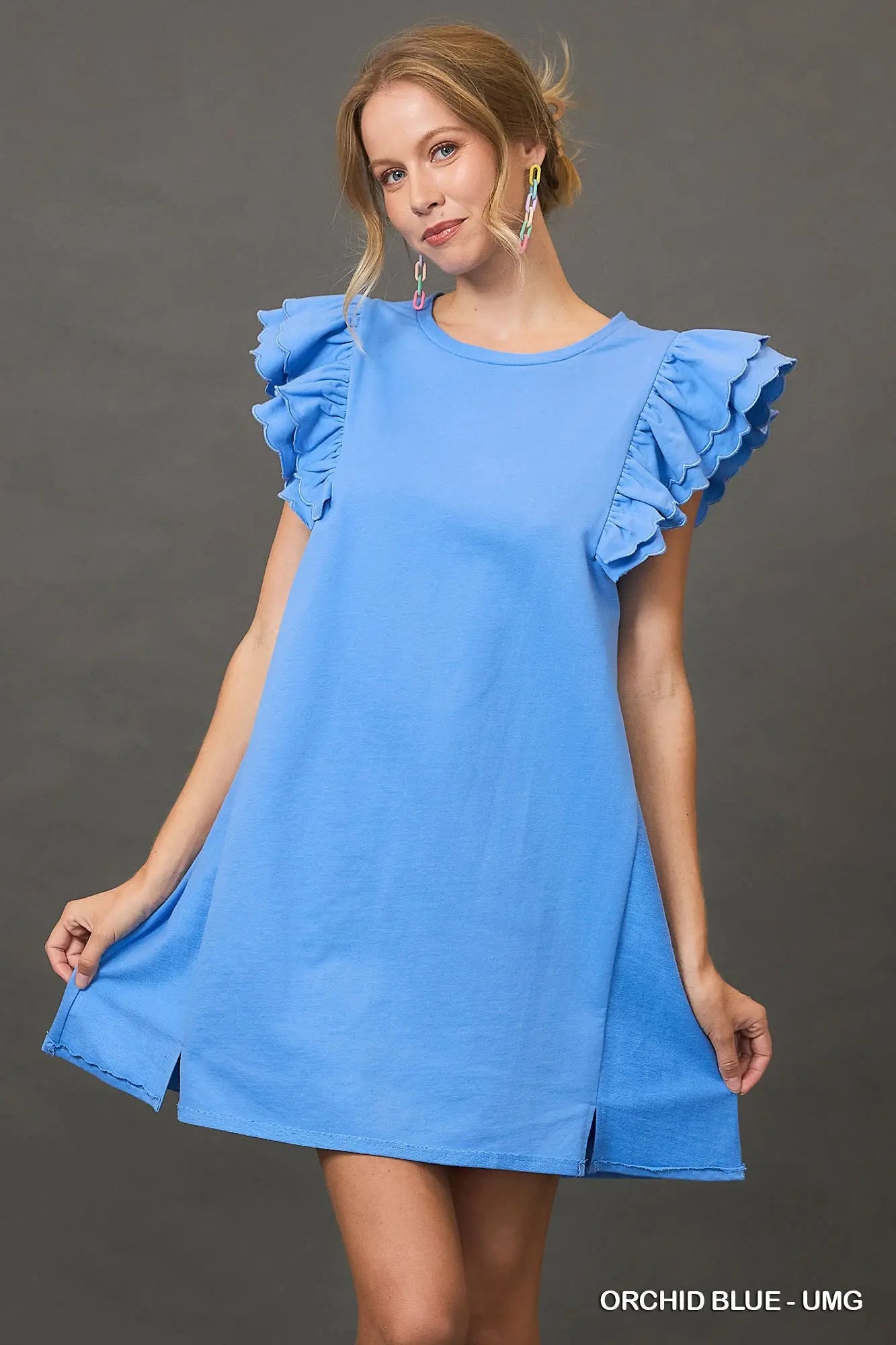 French Terry Mini Dress