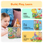 PicassoTiles 38pc Dinosaur Theme Magnetic Tile Building Set