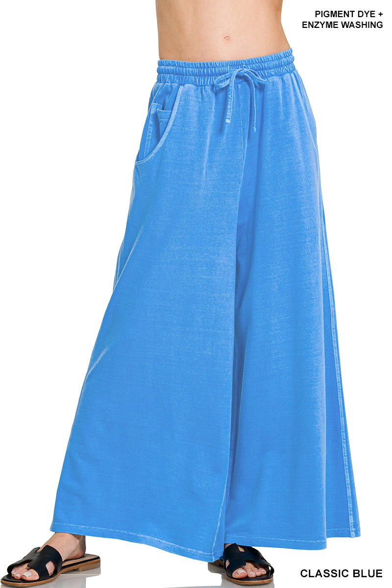French Terry Washed Pants