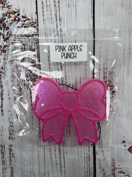 Hot Pink Bow Freshies
