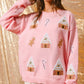 Pink Gingerbread Top