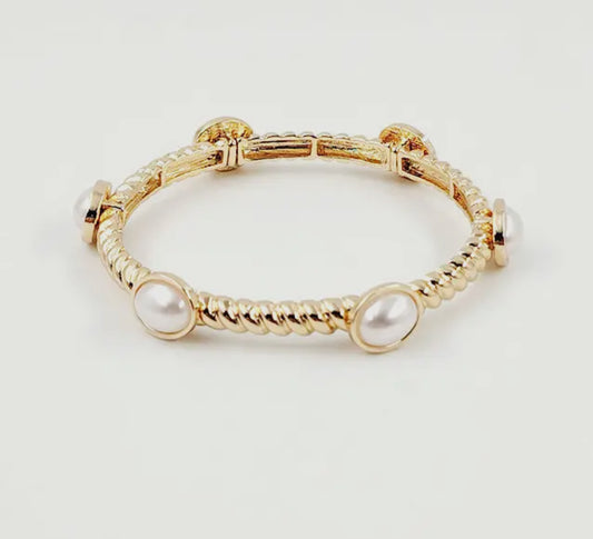 Round Pearl Bracelet