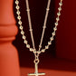 Gold Cross Necklace