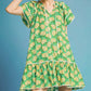 Green Tiered Dress