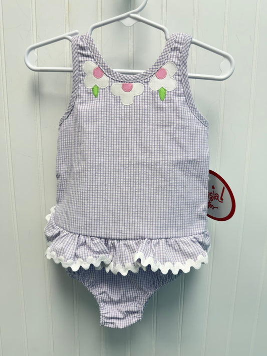 Ruffle Flower Swimsuit