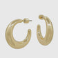 Water Resistance Gold Hoops