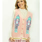 Sequin Nutcracker Vest