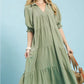 Sage Collard Dress