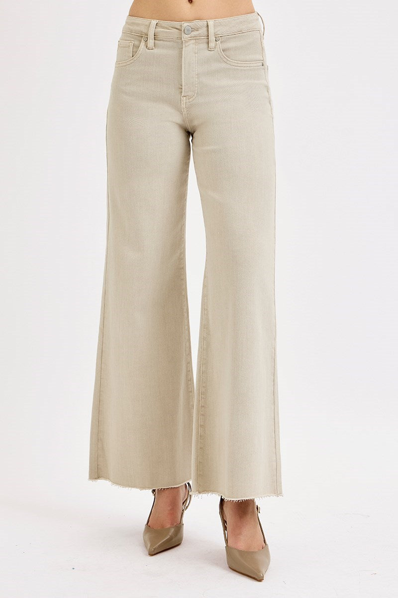 Almond Palazzo Jeans