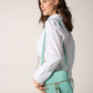 Tara Double Zip Crossbody Bag/Wristlet for Women