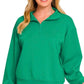 Quarter Zip Scuba Top