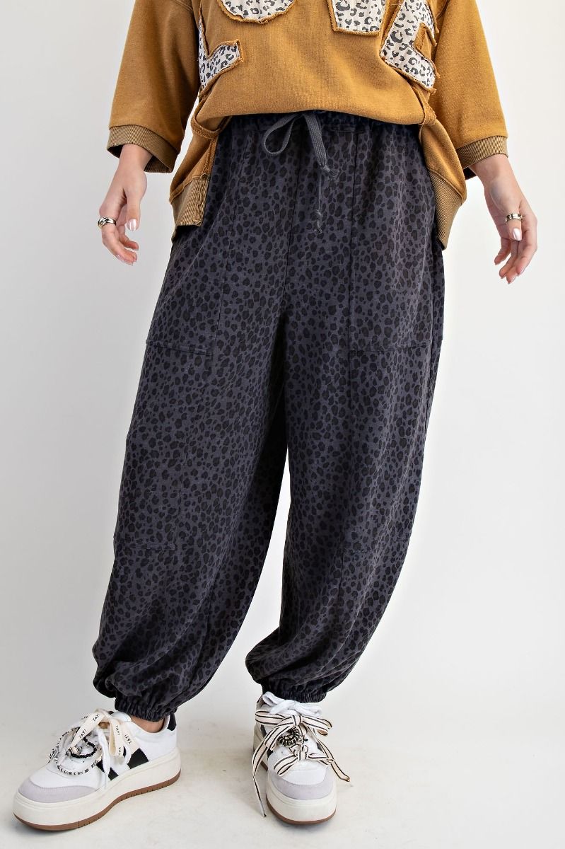 Ash Leopard Print Pants
