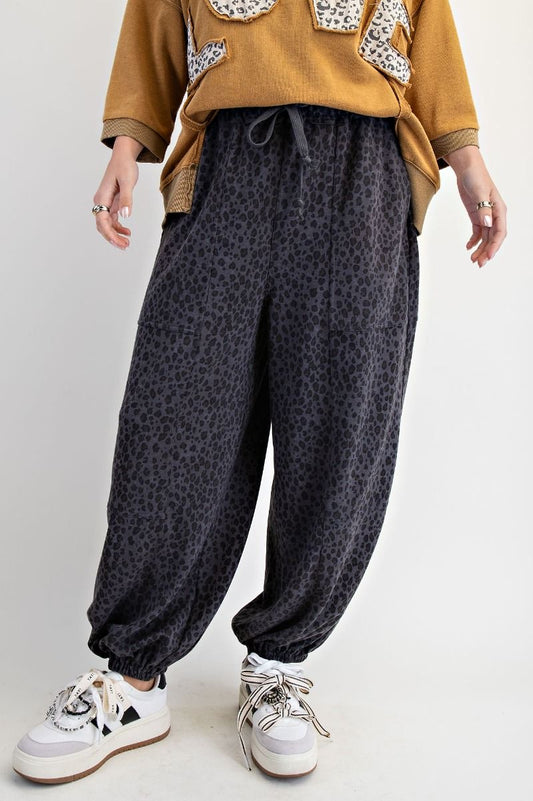 Ash Leopard Print Pants