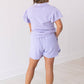 Lilac Flutter Sleeve Set