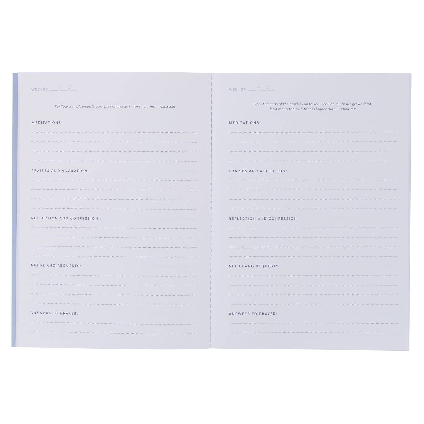 Notebook My Prayer Companion