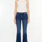Dark High Rise Bootcut Jeans
